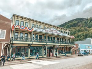 Outside view of Skagway Brewing Company