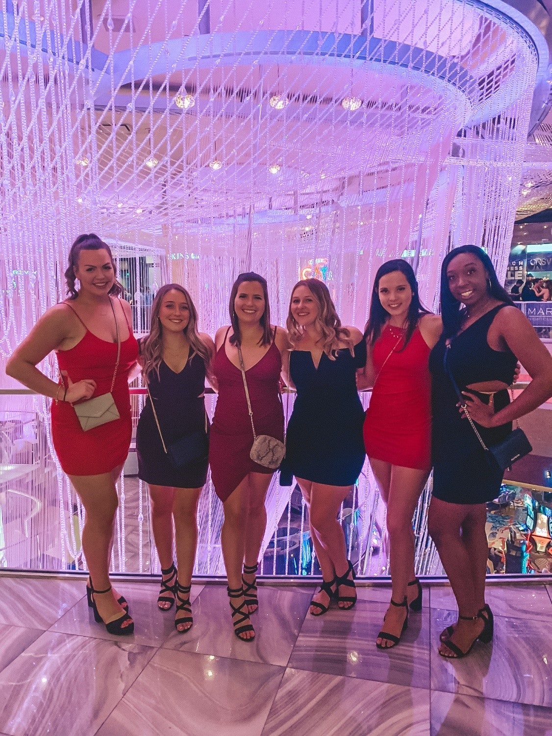 Las Vegas At Night Girls