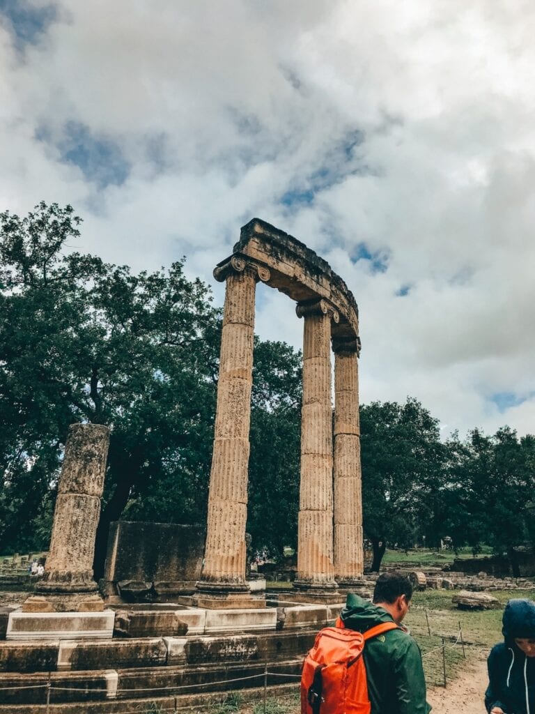 olympic ruins in greece