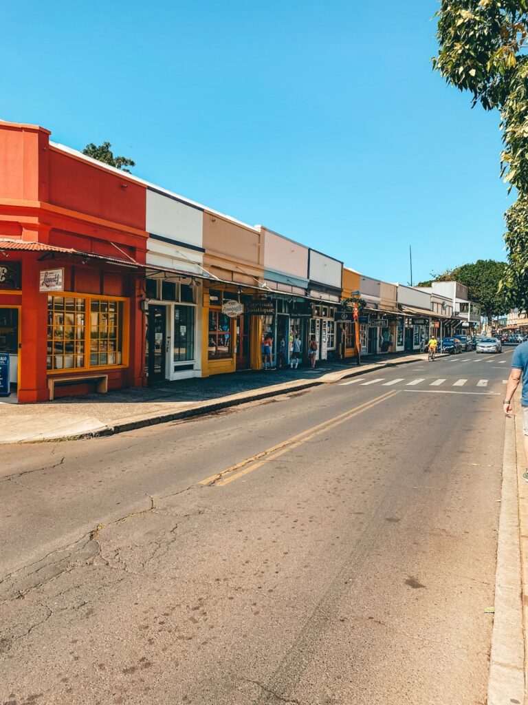 Lahaina old town