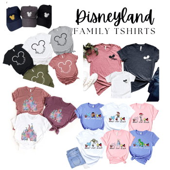 Disneyland family tshirts