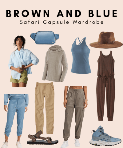clothes safari blue