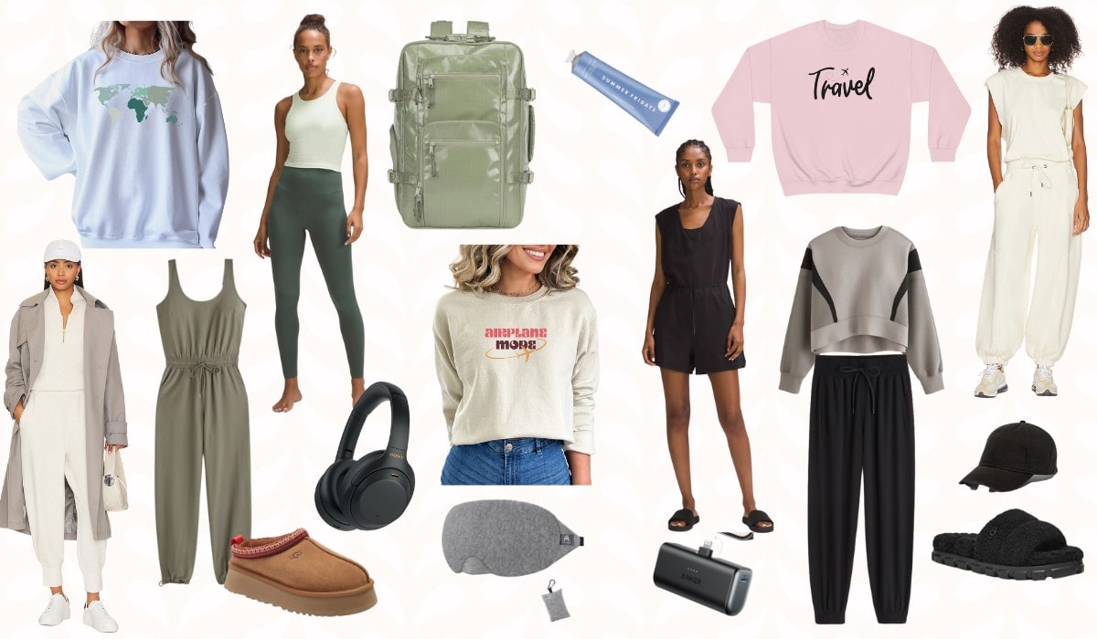 Best travel clothes for long haul flights