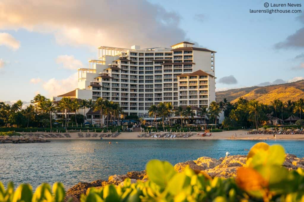 Exterior view of the four seasons Oahu