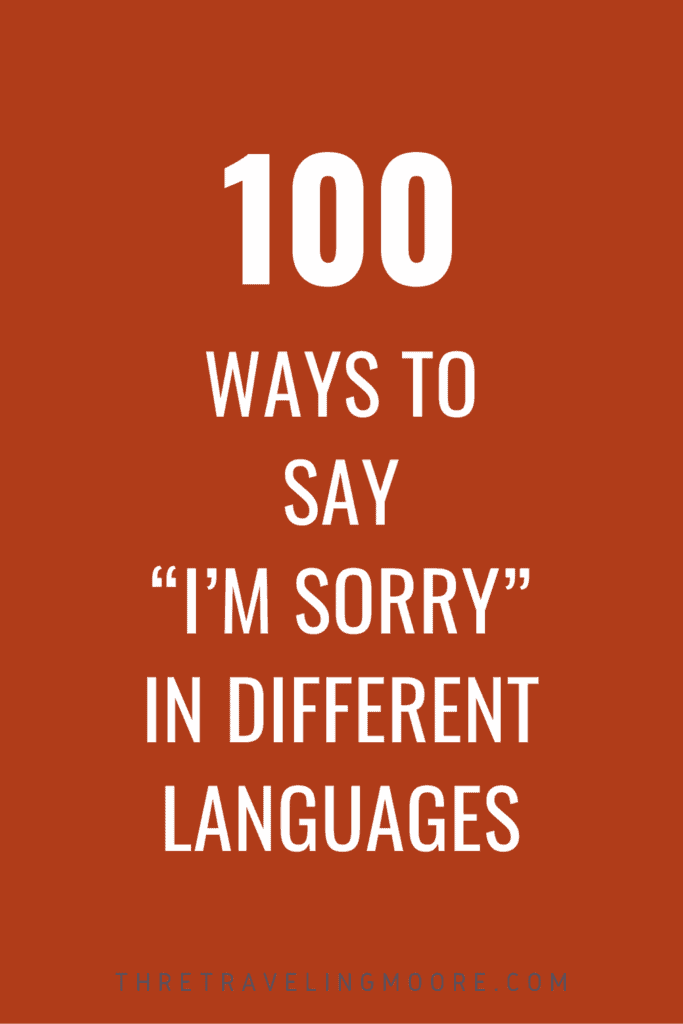 Bold text on a deep orange background stating '100 WAYS TO SAY 