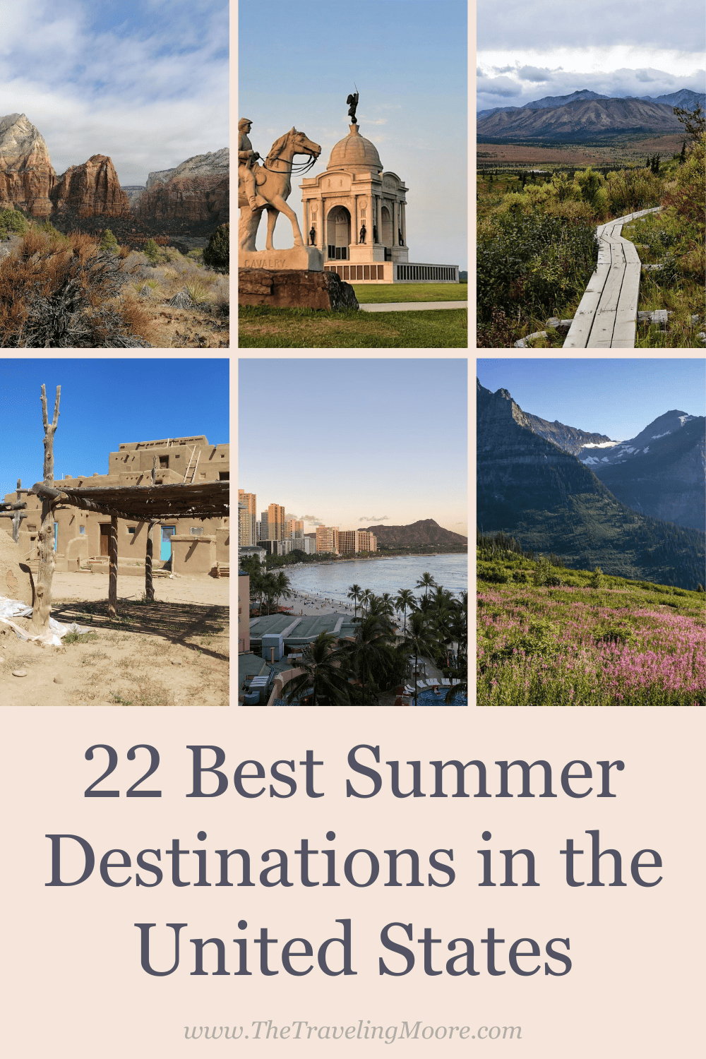 22 best places to travel in august in usa summer trip ideas