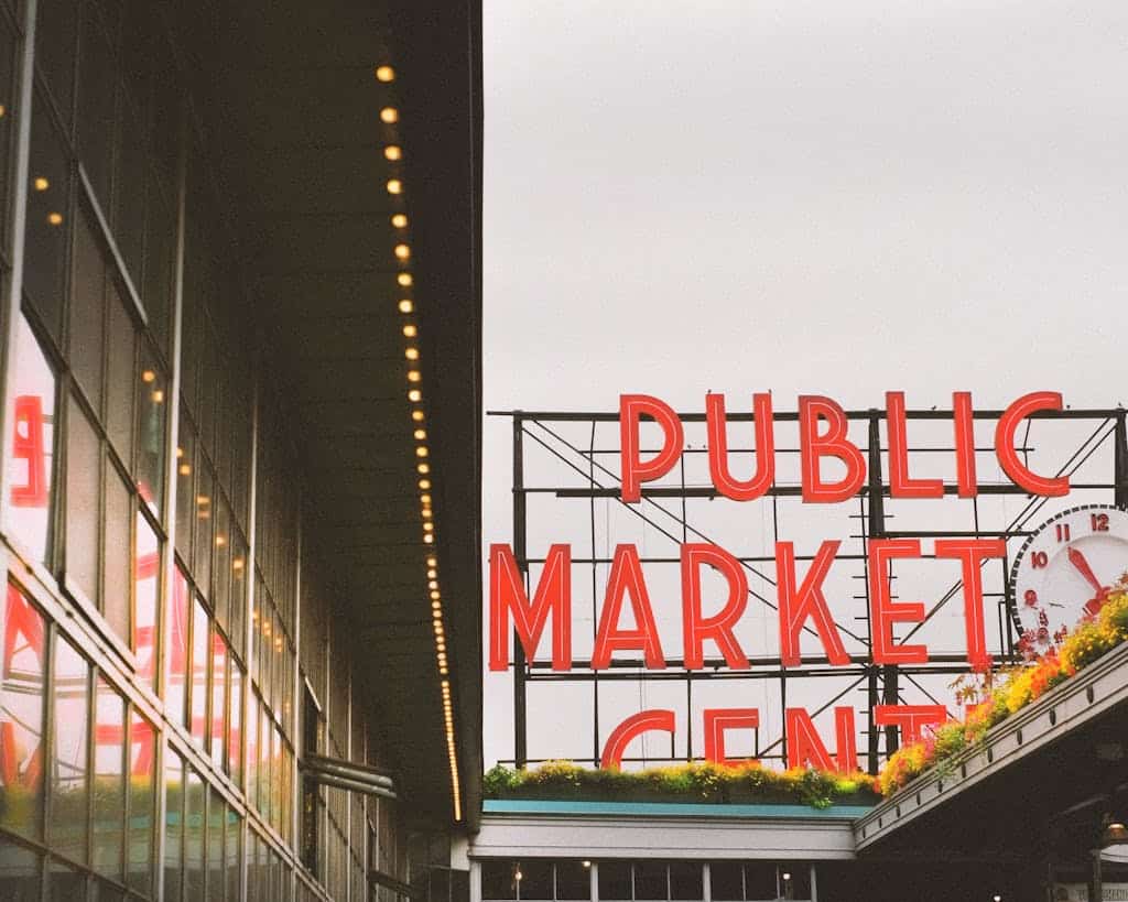 Signage of the Public Market