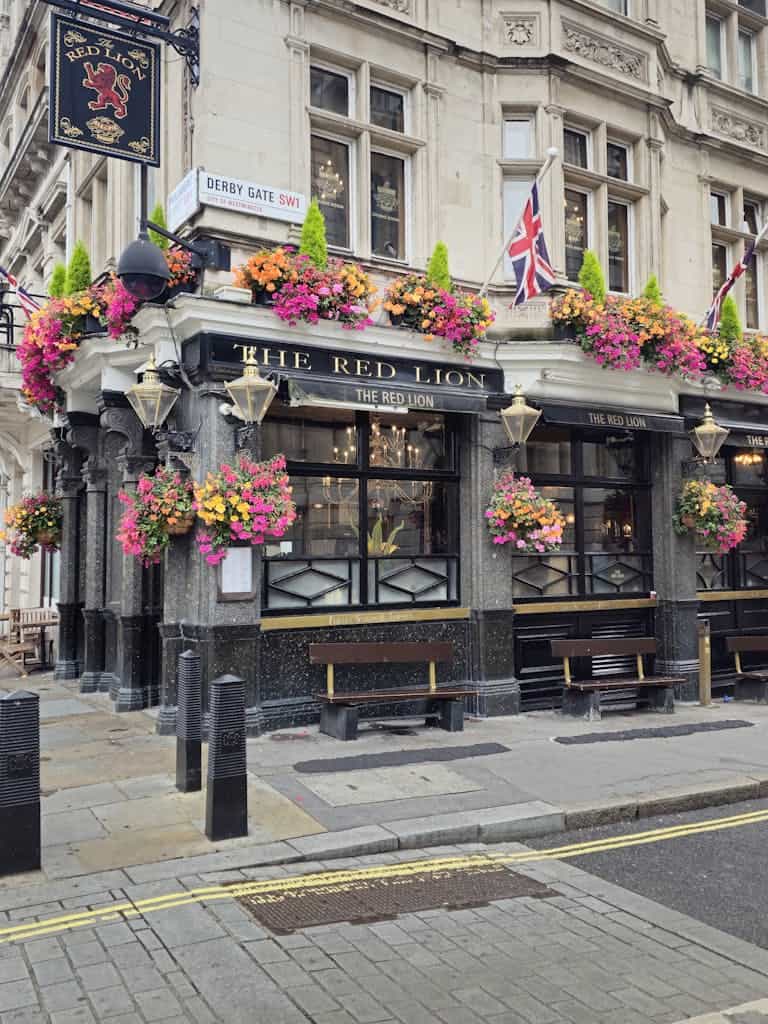 The Red Lion Pub in London