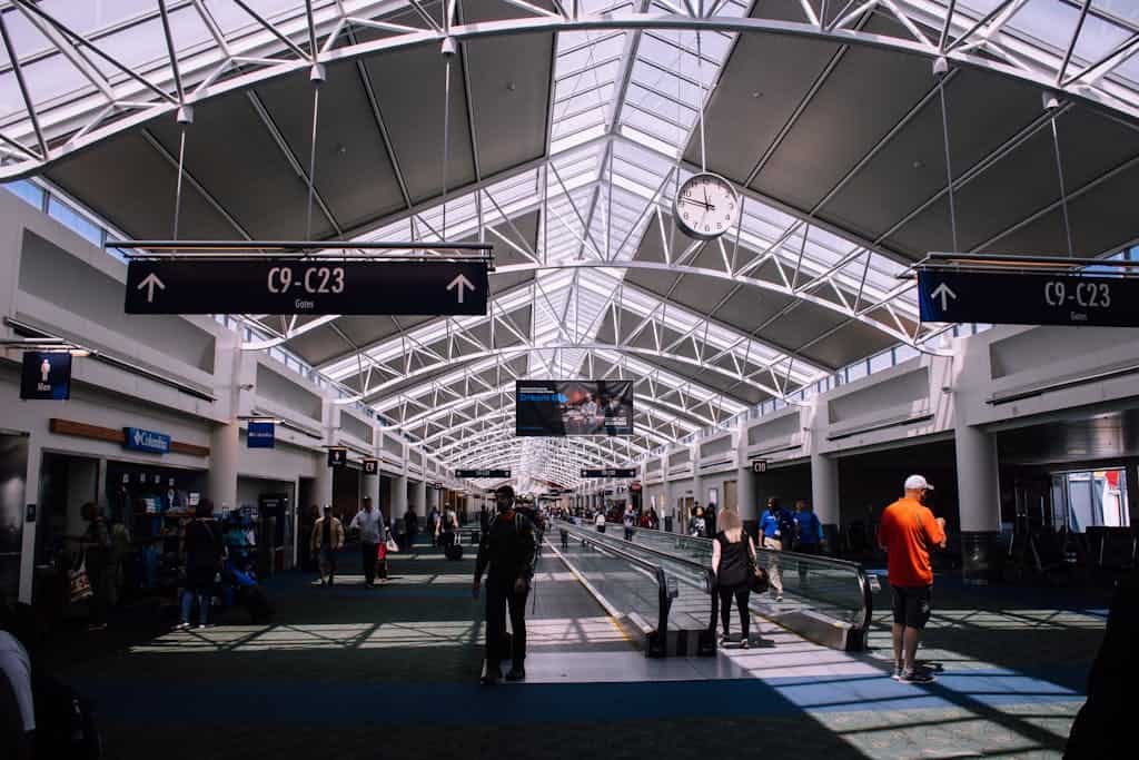 People Inside a Terminal Airport